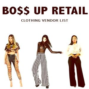 CLOTHING VENDOR LIST